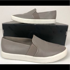 Vince Womens Loafer Flat Shoes Gray